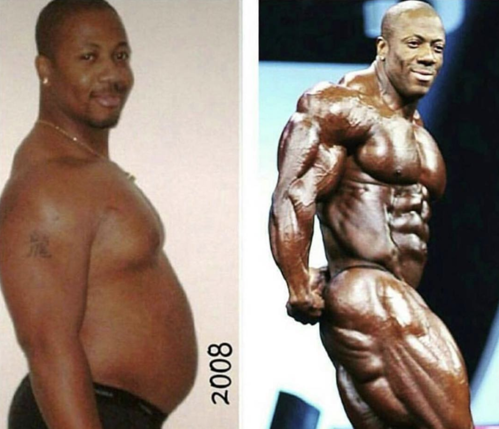 Check Out Shawn Rhoden's Epic Transformation to Become Mr. Olympia