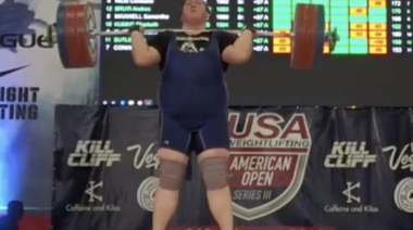 Sarah Robles Breaks 13 Year Old Clean & Jerk Senior American Record