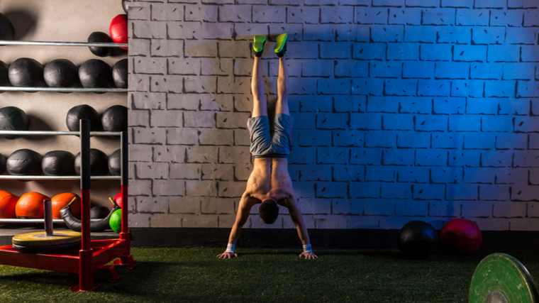 Turn Your Training On Its Head With the Handstand Push-Up