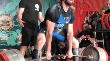 Cailer Woolam 430kg Deadlift World Record