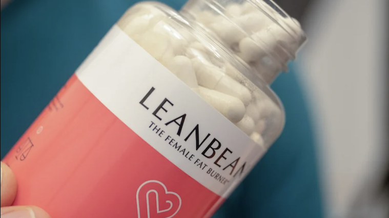 Leanbean bottle closeup