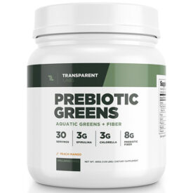 Transparent Labs Prebiotic Greens for Fiber