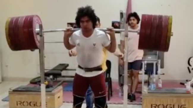 Meso Hassona Back Squats 300kg