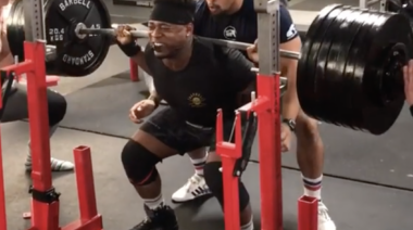 Russel Orhii 700 lb Squat