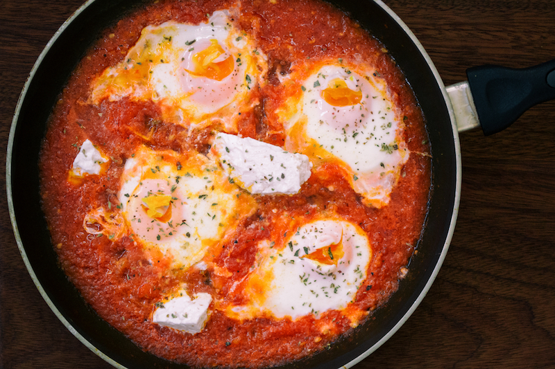 shakshouka free eggs