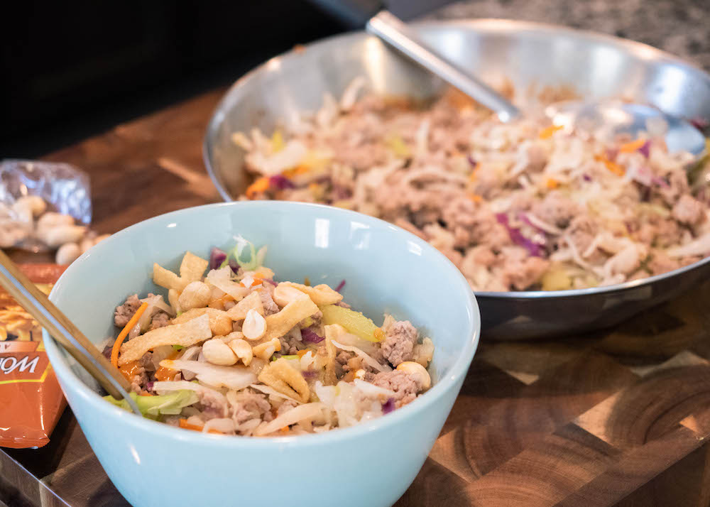 Pork Egg Roll Bowl from Home Chef