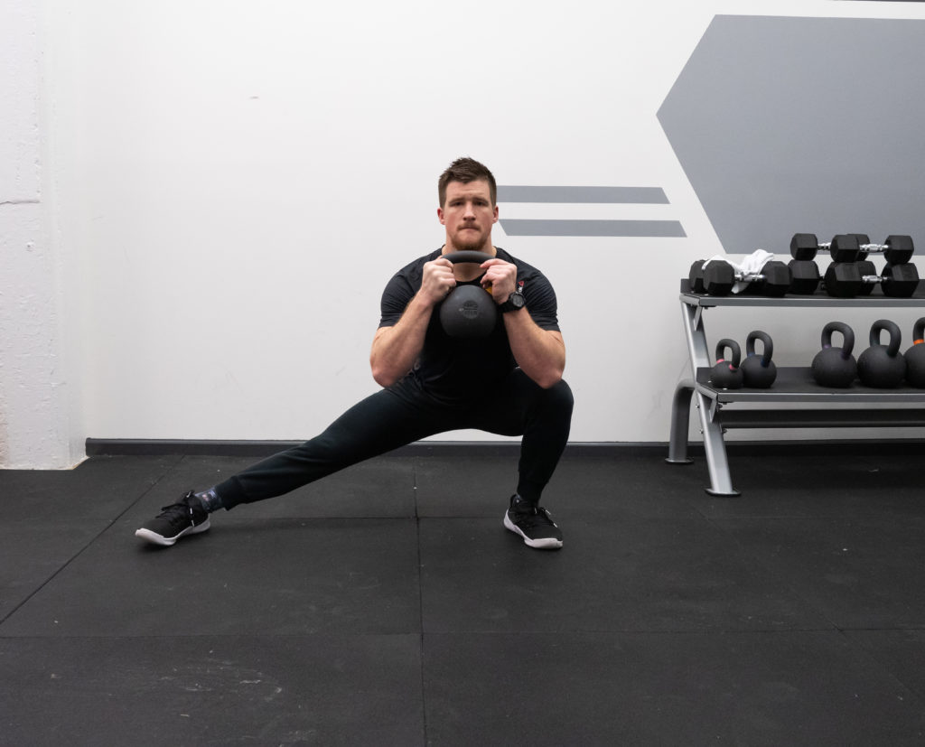 Cossack Squat Exercise Guide - Sit to the Side