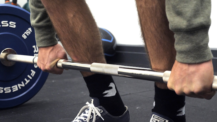 converse while lifting