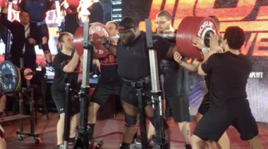 Ray Williams Squats 490kg