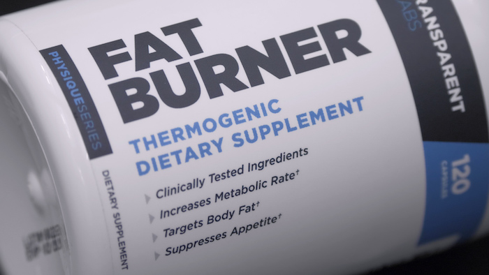 Transparent Labs Fat Burner label