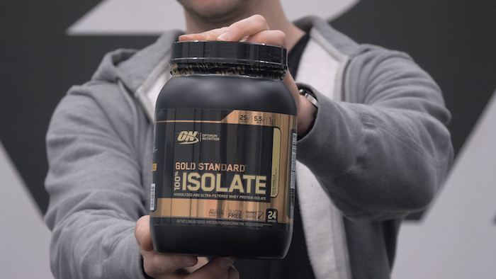 optimum nutrition gold standard isolate tub