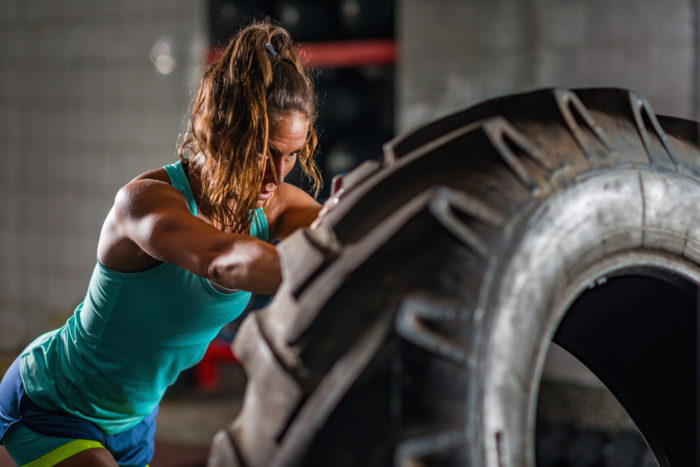 tire flip