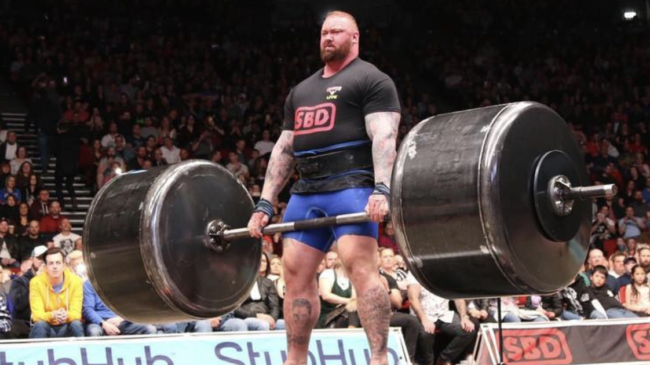Hafthor Bjornsson Europe's Strongest Man