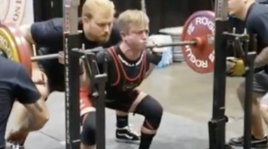 Jenn Rotstinger IPL Squat World Record