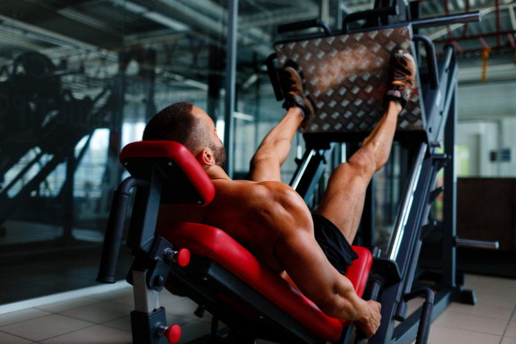 Leg Press Starting Position