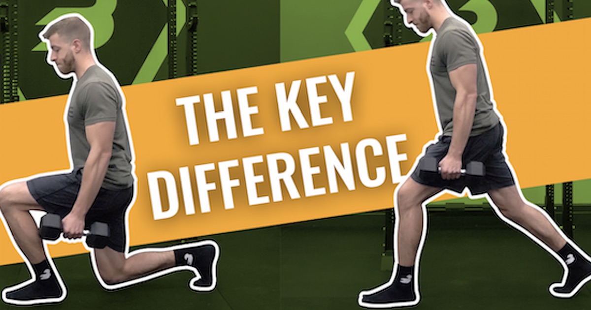 Lunge Vs. Split Squat — What's The Main Difference? - BarBend