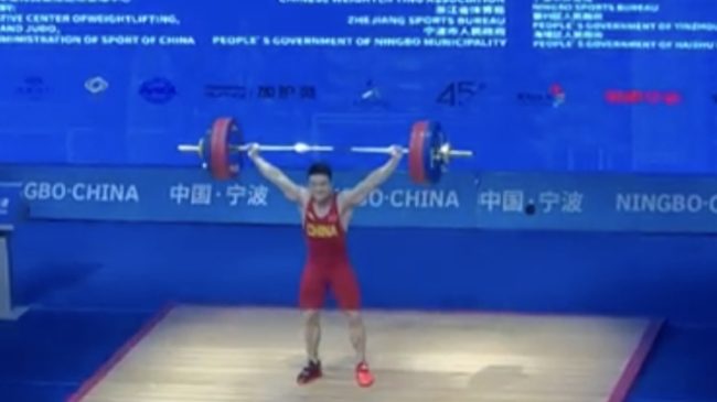 Shi Zhiyong 2019 Asian Weightlifting Championships