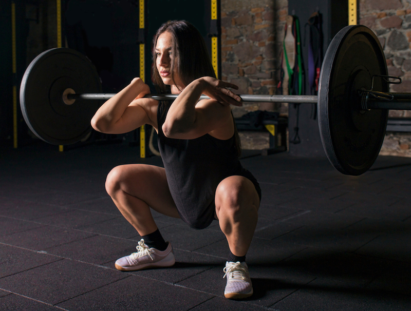 front squat