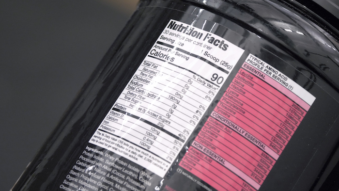 IdealLean protein shake ingredients