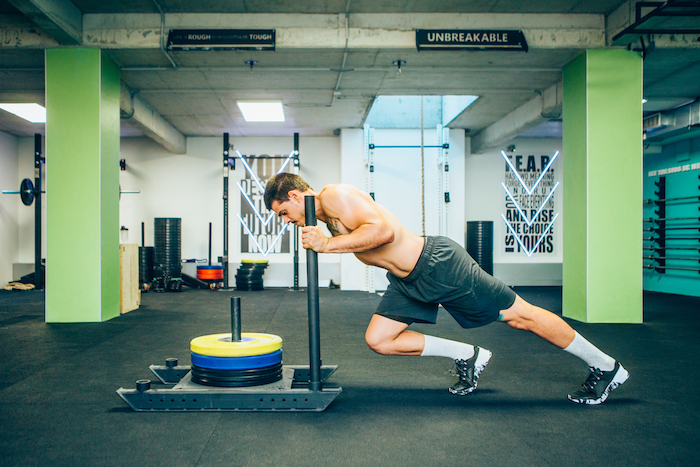 sled push