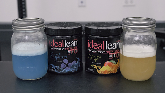 Ideallean pre workout flavors