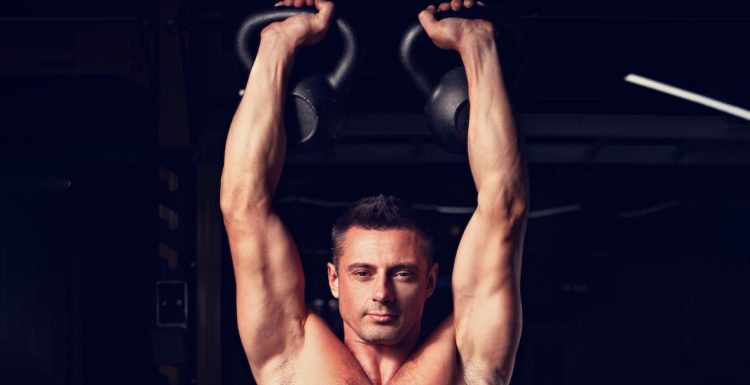 kettlebell shoulder press