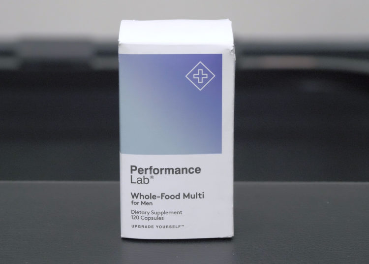 performance lab whole food multi box