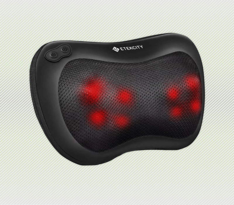 Etekcity Wireless Shiatsu Massager with Heat & Adjustable Intensity 