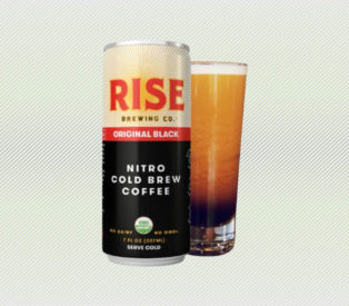 RISE Brewing Co. Original Black Nitro Cold Brew Coffee