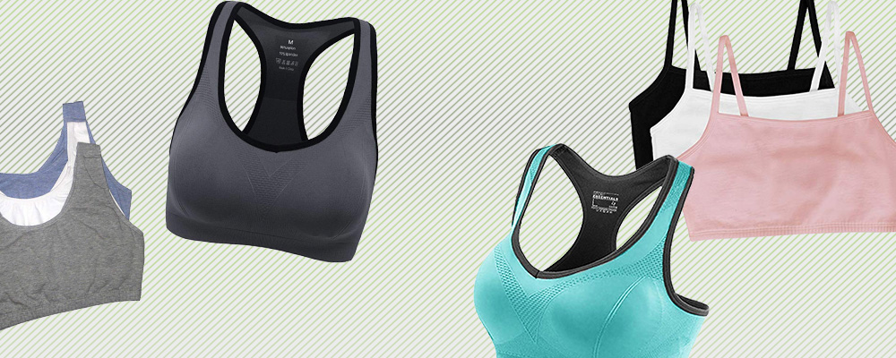  FITTIN Racerback Sports Bras For Women