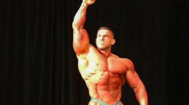 Bodybuilder Derek Lunsford