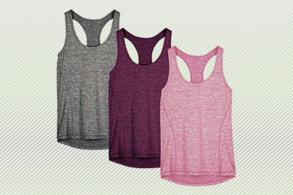 icyzone Workout Tank Tops for Women (Racerback, 3-pack)