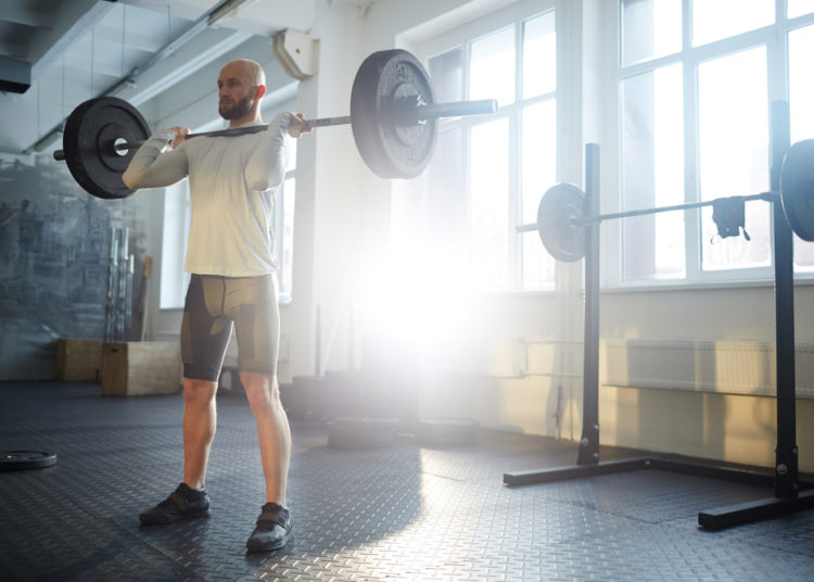 barbell press