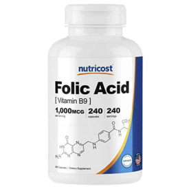 Nutricost Folic Acid