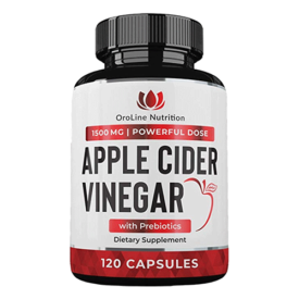 OroLine Nutrition Organic Apple Cider Vinegar Capsules