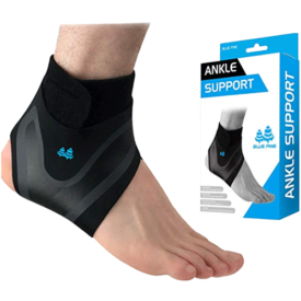 Blue Pine Adjustable Ankle Sleeve