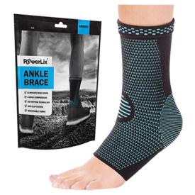 POWERLIX Ankle Brace Compression Support Sleeve