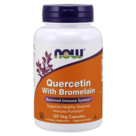 NOW Supplements Quercetin with Bromelain