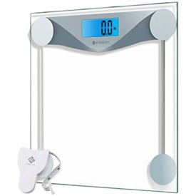 Etekcity Clear Digital Bathroom Scale