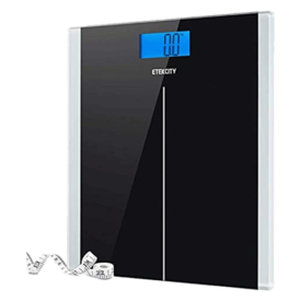 Etekcity Black Digital Bathroom Scale