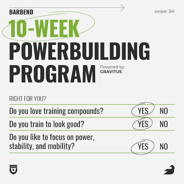 BarBend 10-Week Powerbuilding Program