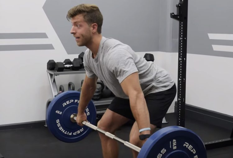 Snatch Grip Deadlift Eccentric