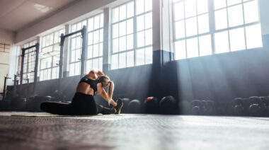 gym stretch