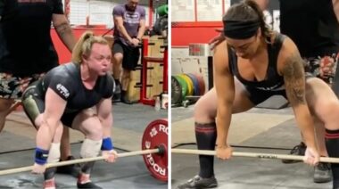 Kristy Hawkins and Brianny Terry Deadlifts