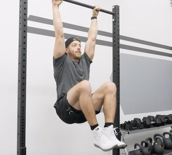 Pull-Up Bar Hang to Knee Raise
