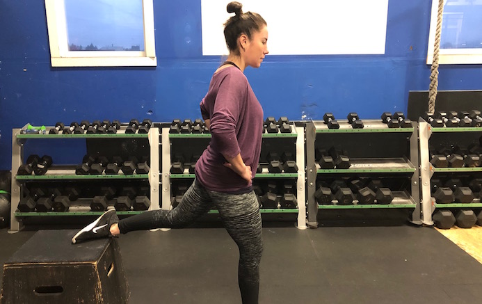 Rear Foot Elevated Split Squat Top