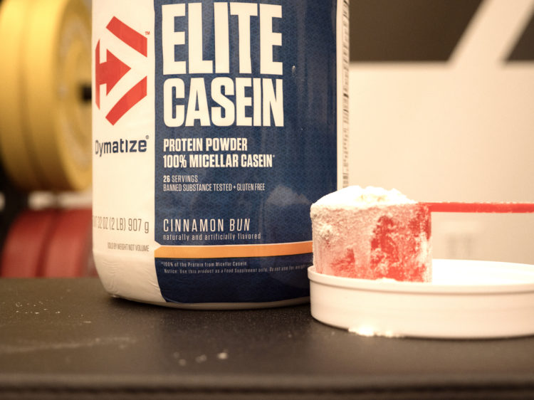 dymatize elite casein scoop