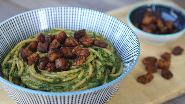 Spaghetti and Tempeh