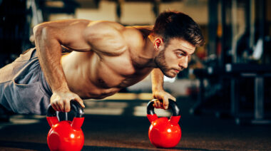 Kettlebell Push Up