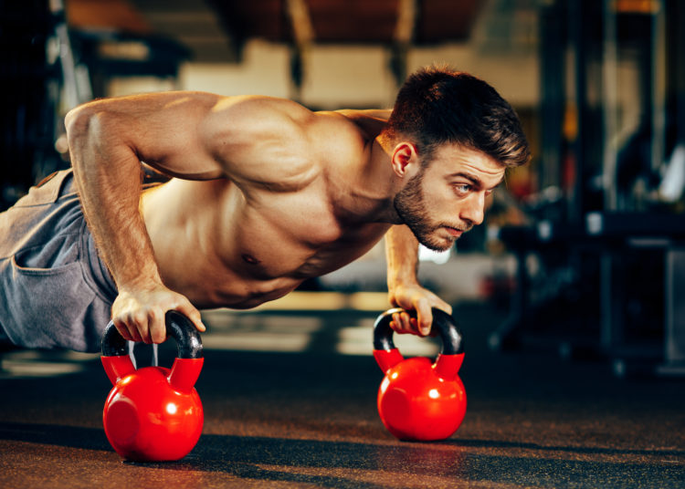 Kettlebell Push Up